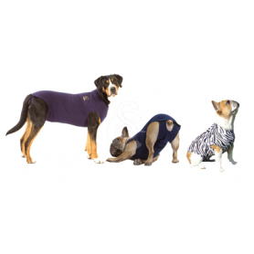 Gilet Pet Shirt pour chien - 4XS - Lg : 19-30 cm - (Petit Chihuahua...) (Bleu marine)