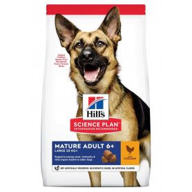 Croquettes Hill's Canine Mature Adult 6+ Large Breed Poulet