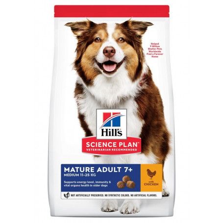 Canine Mature Adult 7+ Medium Poulet