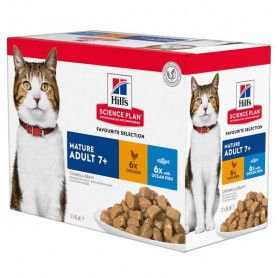 Feline Mature Pack Mixte sachet repas