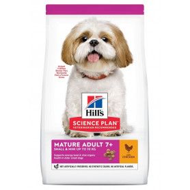 Croquettes Hill's Canine Mature Adult 7+ Small&Mini au poulet