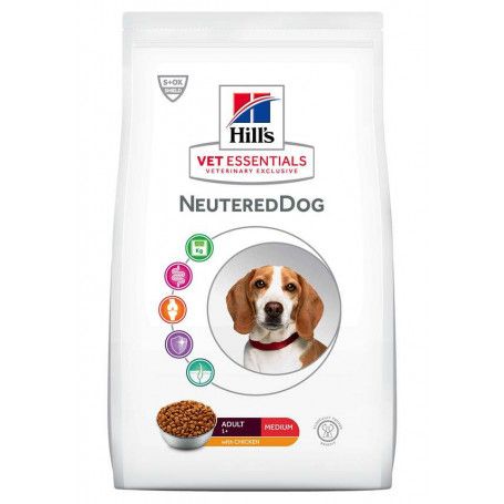 Vet essentials Adult Neutered Dog Medium Poulet