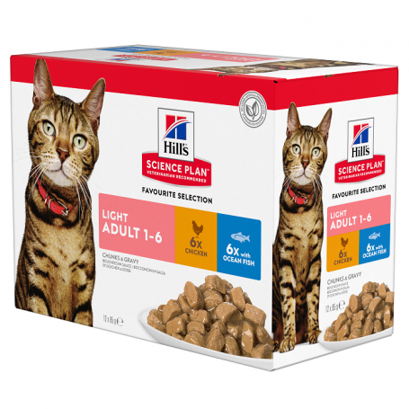 Feline Adult Light Pack Mixte sachet repas