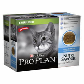 Purina ProPlan Cat Sterilised Cabillaud Mousse Sachet repas