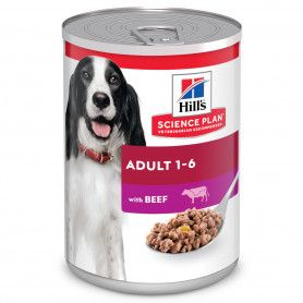 Boîtes de pâtée pour chien Hill's Canine Adult Boeuf