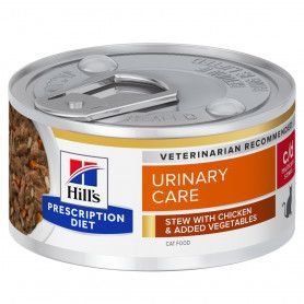 C/D Urinary Stress Multicare  Mijotés pour Chat Poulet & Légumes