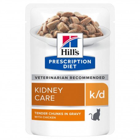 K/D Kidney Sachet Repas pour Chat Poulet