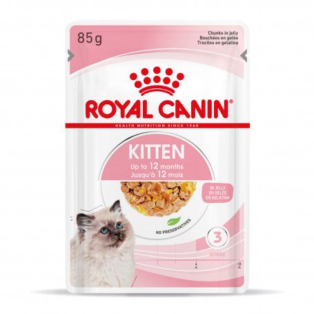 Cat Kitten Royal Canin Emincé en gelée Sachet repas