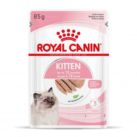 Cat Kitten Royal Canin Mousse Sachet repas