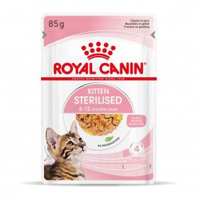 Cat Kitten Sterilised Royal Canin Emincé en gelée Sachet repas