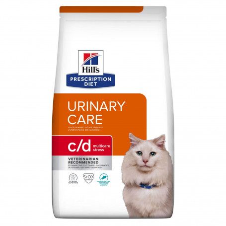 C/D Urinary Stress Multicare Croquettes pour Chat au Poisson