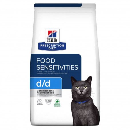 d/d Food Sensitivities Croquettes pour Chat Canard & Petis Pois