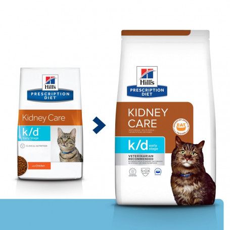 k/d Kidney Early Stage Croquettes pour Chat au Poulet