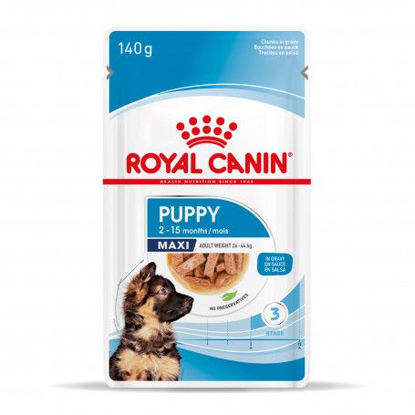 Dog Puppy Maxi Sachet repas