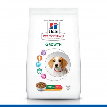 Vet Essentials Puppy Growth ActivBiome+ Medium Poulet