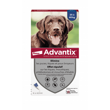 Advantix Grand Chien de 25 à 40 kg