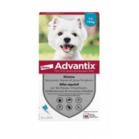 Advantix Petit Chien de 4 à 10 kg