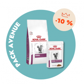 Pack'Avenue Royal Canin Cat Renal poisson