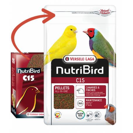 Nutribird Canaris C15 (extrudé)