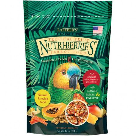 Nutri-Berries Tropical Fruit Parrot