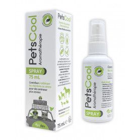 Petscool- Spray Huiles Essentielles, Anti-Stress pour animaux