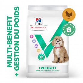 Croquettes Vet Essentials Petit Chien Multi-Benefits + Weight