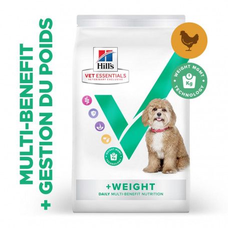 Vet Essentials Chien Multi-Benefit + Weight Adult 1+ Small & Mini Poulet