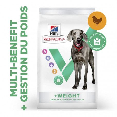 Vet Essentials Chien Multi-Benefit + Weight  Adult + Large Breed Poulet