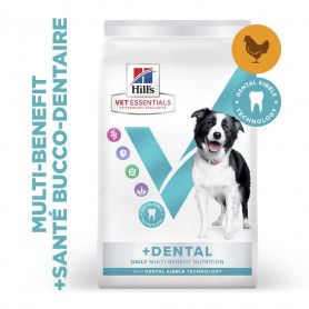 Vet Essentials Chien Multi-Benefit + Dental Adulte + Medium & Large Poulet