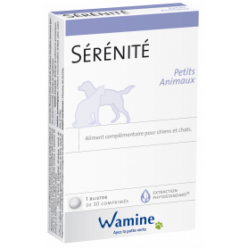 Wamine Sérenité- Aliment complémentaire, soulagement chiens&chats