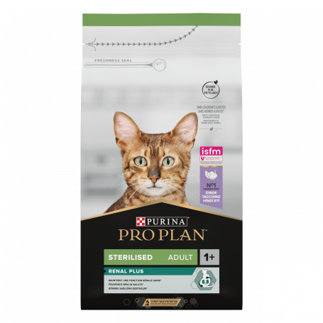 Cat Sterilised Renal Plus Dinde
