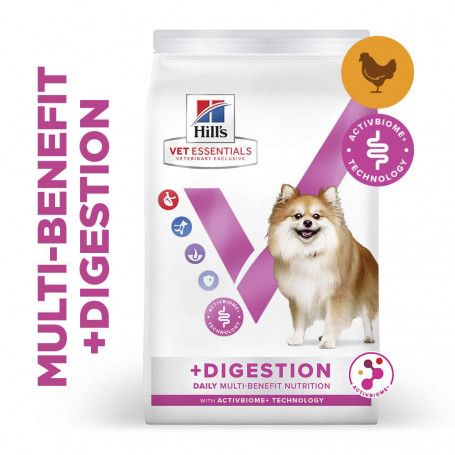 Vet Essentials Chien Multi-Benefit+Digestion Adult + Small & Mini Poulet