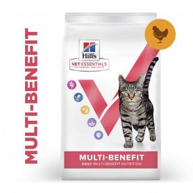 Vetessentials (Hill's) Chat Multi-Benefit + Digestion Adult Saumon