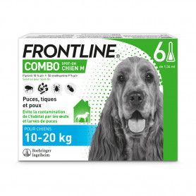 Antiparasitaire Frontline Combo Chien de 10 à 20 kg