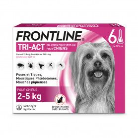 Frontline Tri-Act XS Chien de 2 à 5 kg