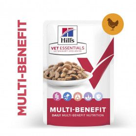 Sachets repas Vet Essentials Chat Multi-Benefit Adulte au poulet