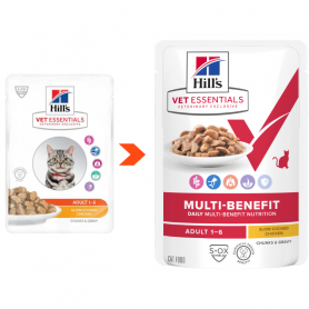 Hill's Vetessentials Feline Adult Poulet Sachet Repas