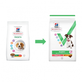 Vet Essentials Puppy Growth ActivBiome+ Medium Poulet