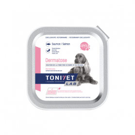 Tonivet Chien Dermatose Saumon Boîte, 18 boîtes de 300 g