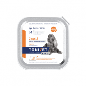 Boîtes Tonivet Chien Digestif au Saumon, chiens adulte/Sénior