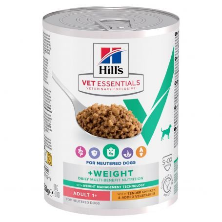 Vet Essentials Chien Multi-Benefit Weight Adulte + Poulet Boîte