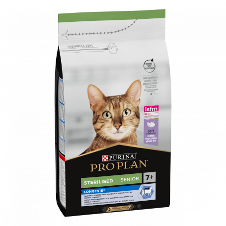 Cat Sterilised Adult 7+ Longevis Dinde