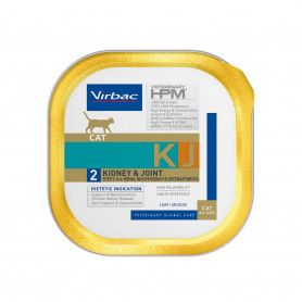 Virbac, Veterinary HPM Cat KJ2 Kidney & Joint Mousse Boîte Arthrose/mobilité