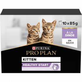 Sachets repas Purina Pro Plan Chatons Kitten Healthy start, Dinde