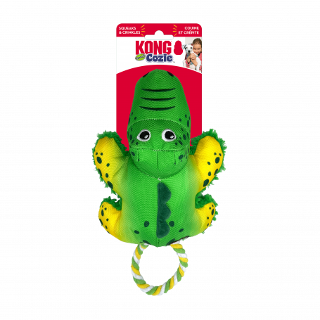 Kong Cozie Tuggz Alligator