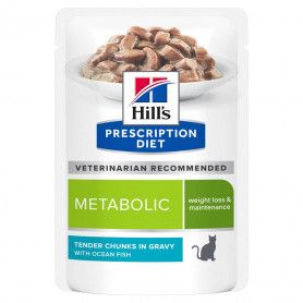 Sachet repas Hill's METABOLIC- Chat Surpoids & Obésité, Poisson