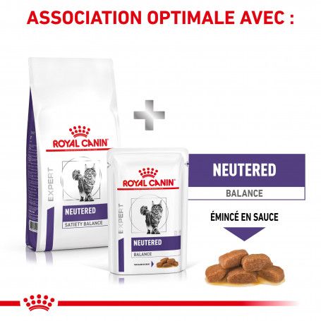 Croquette pour chat Royal Canin- Cat Neutered Satiety Balance