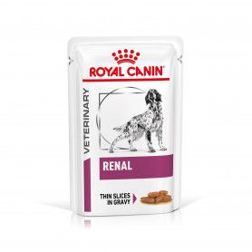 Sachets repas Royal Canin Dog Renal pour troubles rénaux