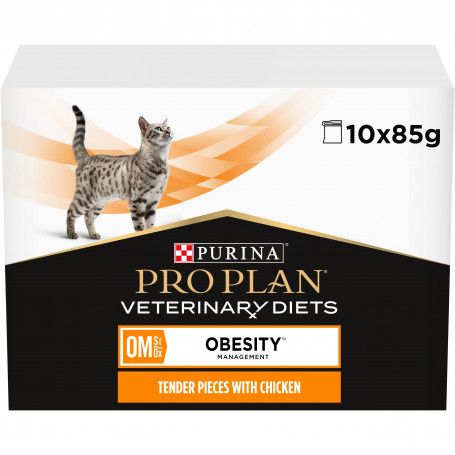 Ppvd Feline OM Stox Obesity Chicken sachet repas