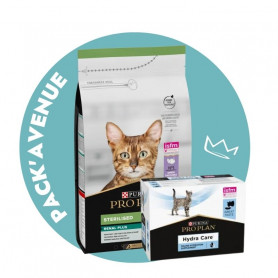 Pack'Avenue Purina Chat Stérilisé + Hydratation